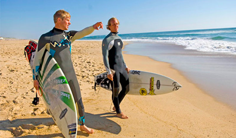 Surfen Sommer Anfänger in Frankreich