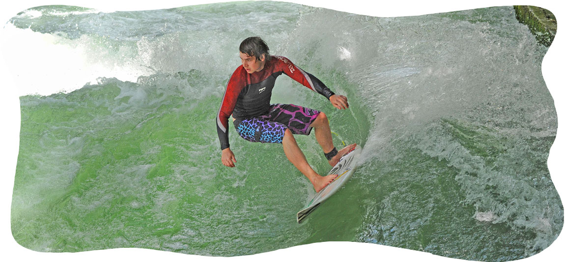 riverboard am eisbach
